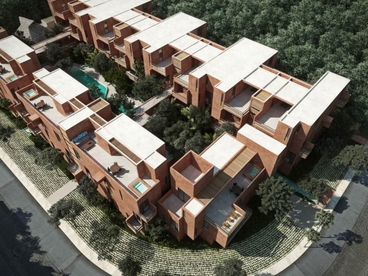 Departamento con alberca privada, lock off, pre-construcci&oacute;n, Regi&oacute;n 15, Tulum.