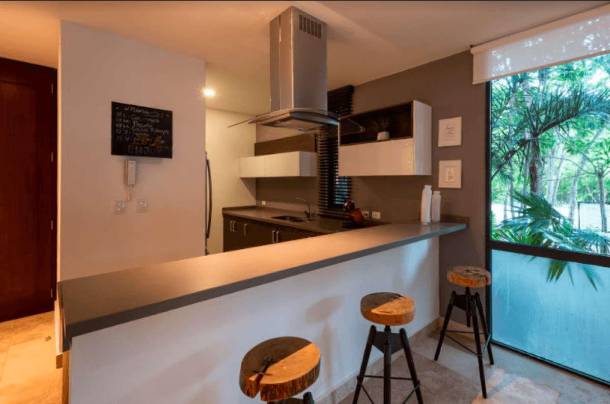 Departamento con alberca privada, lock off, pre-construcci&oacute;n, Regi&oacute;n 15, Tulum.