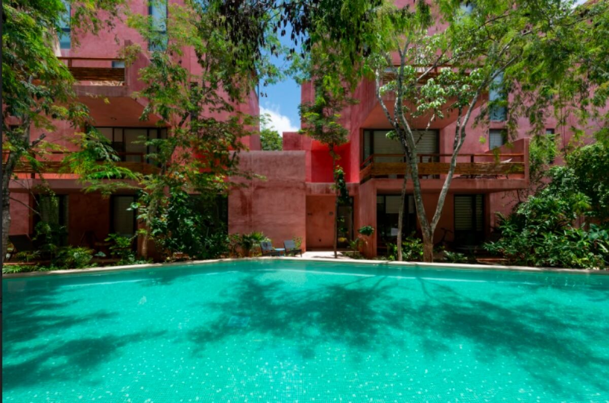 Departamento con alberca privada, lock off, pre-construcci&oacute;n, Regi&oacute;n 15, Tulum.