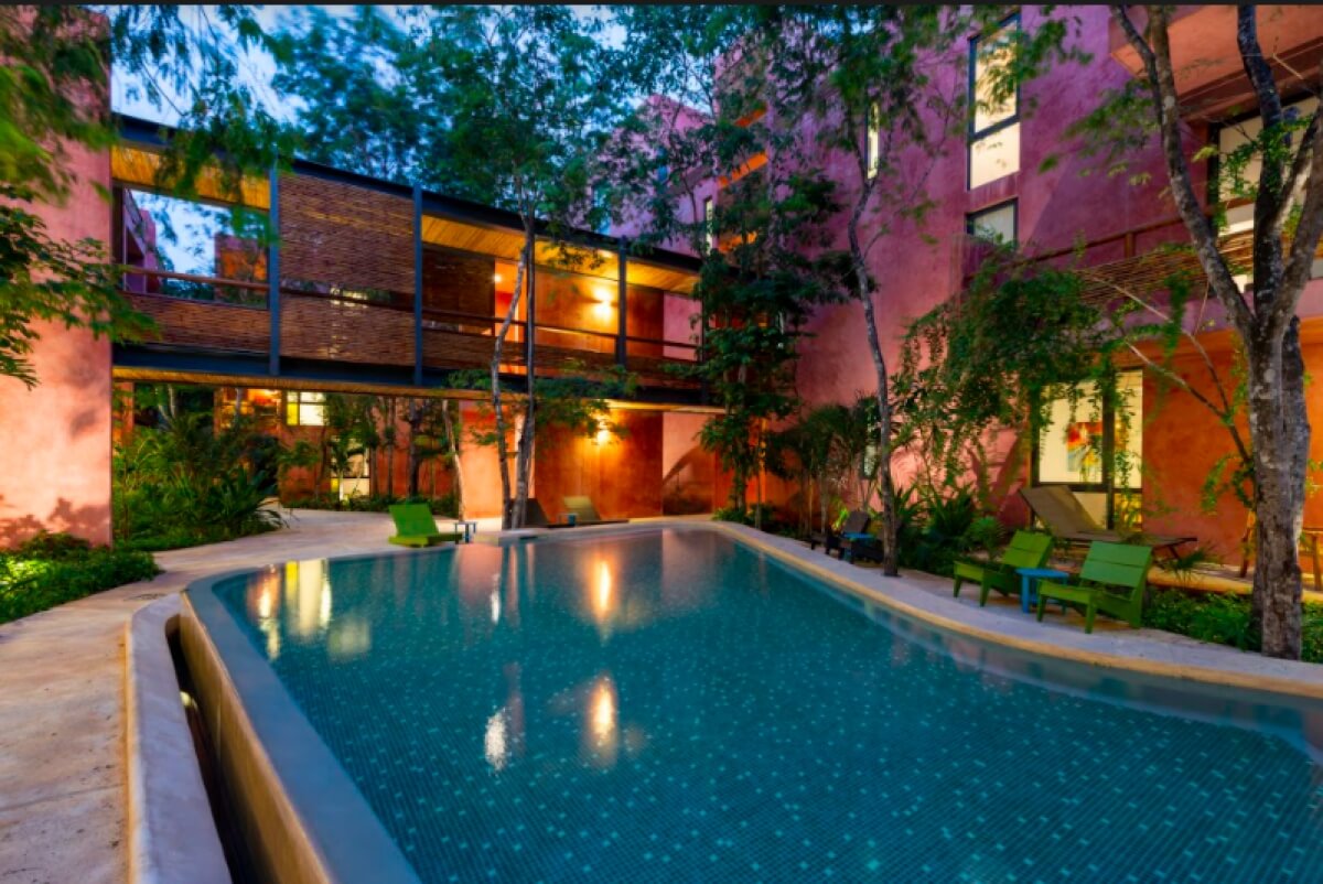 Departamento con alberca privada, lock off, pre-construcci&oacute;n, Regi&oacute;n 15, Tulum.