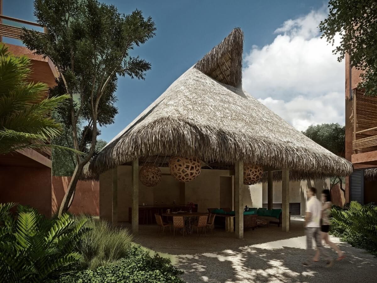 Departamento con alberca privada, lock off, pre-construcci&oacute;n, Regi&oacute;n 15, Tulum.