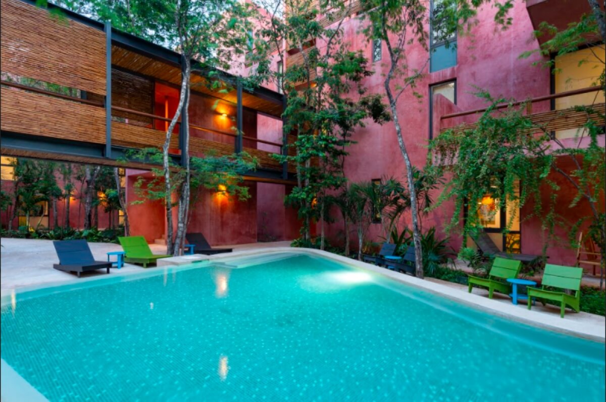 Departamento con alberca privada, lock off, pre-construcci&oacute;n, Regi&oacute;n 15, Tulum.