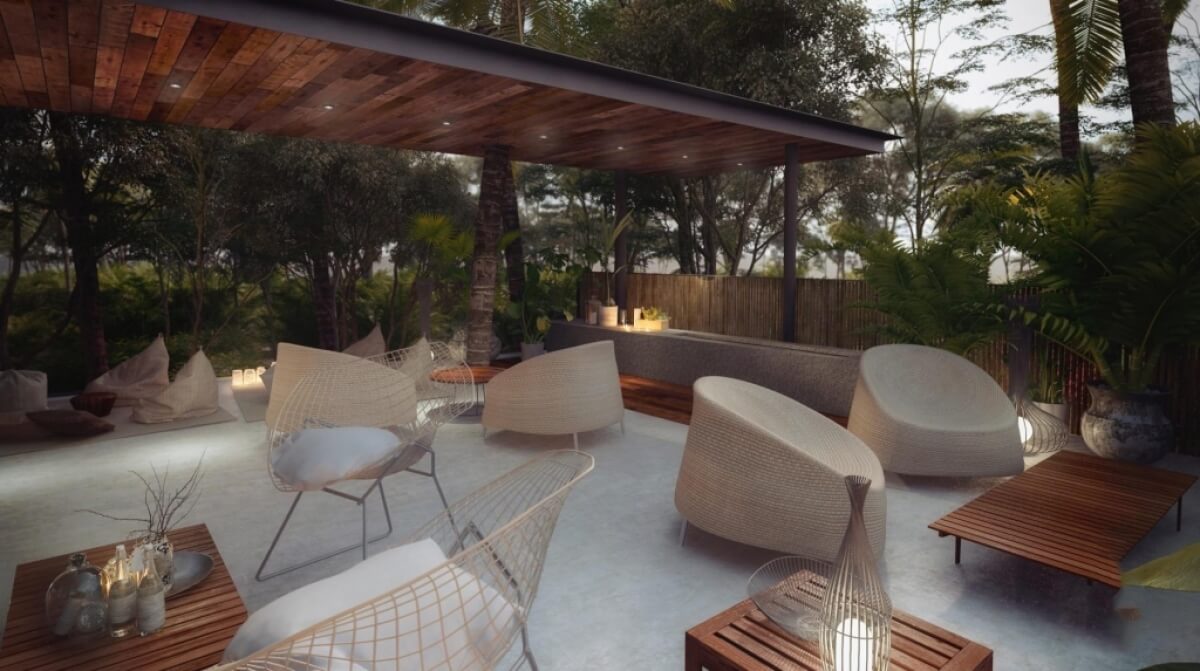 Apartment with Infinity Pool for Sale, Aldea Zam&aacute;, Tulum