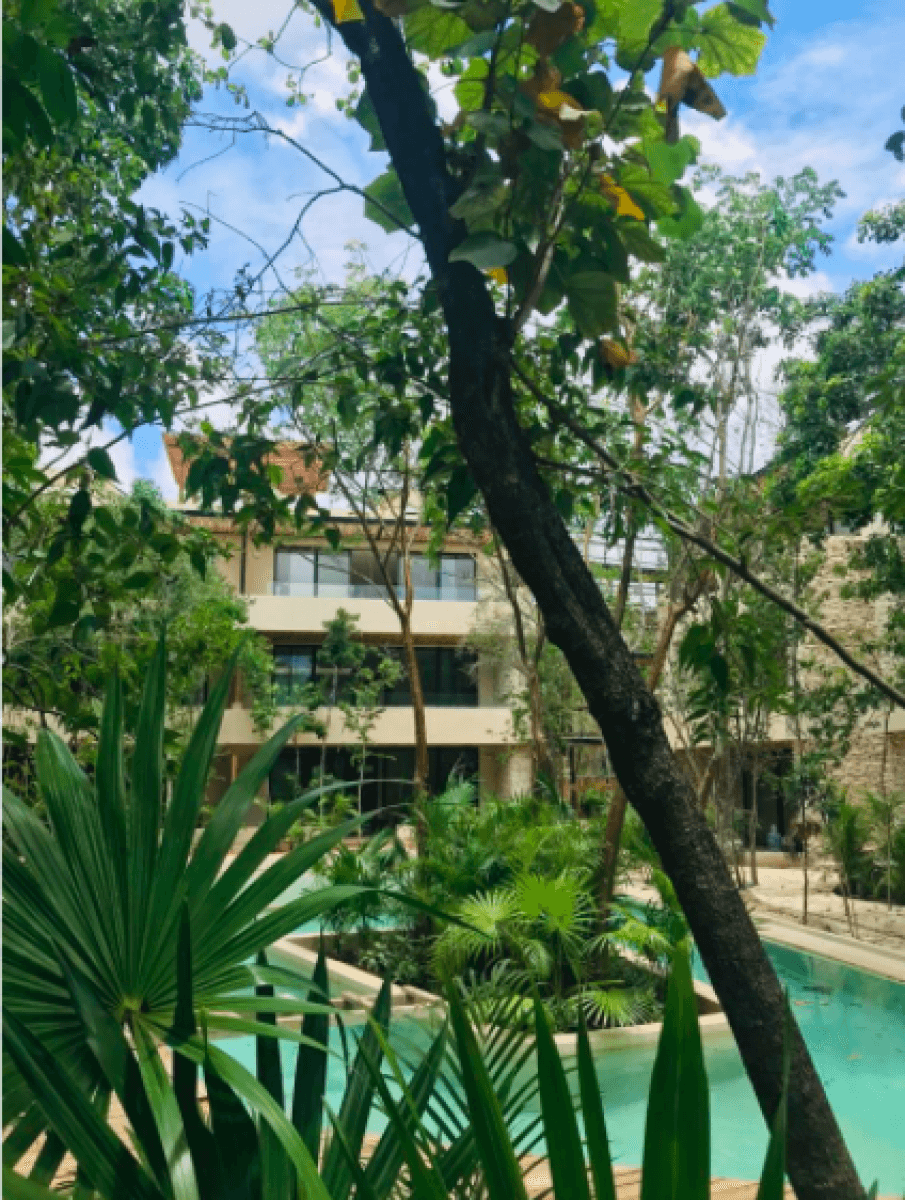 Apartment with Infinity Pool for Sale, Aldea Zam&aacute;, Tulum