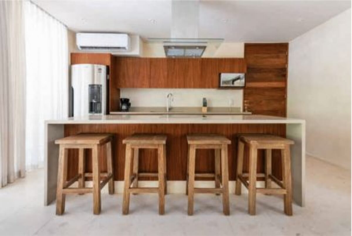 Condo with private pool surrounded by green areas in Tulum