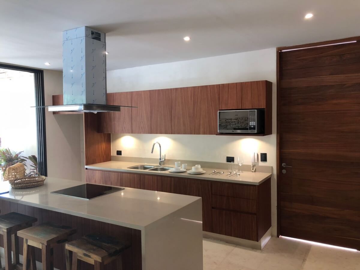 Condo with private pool surrounded by green areas in Tulum