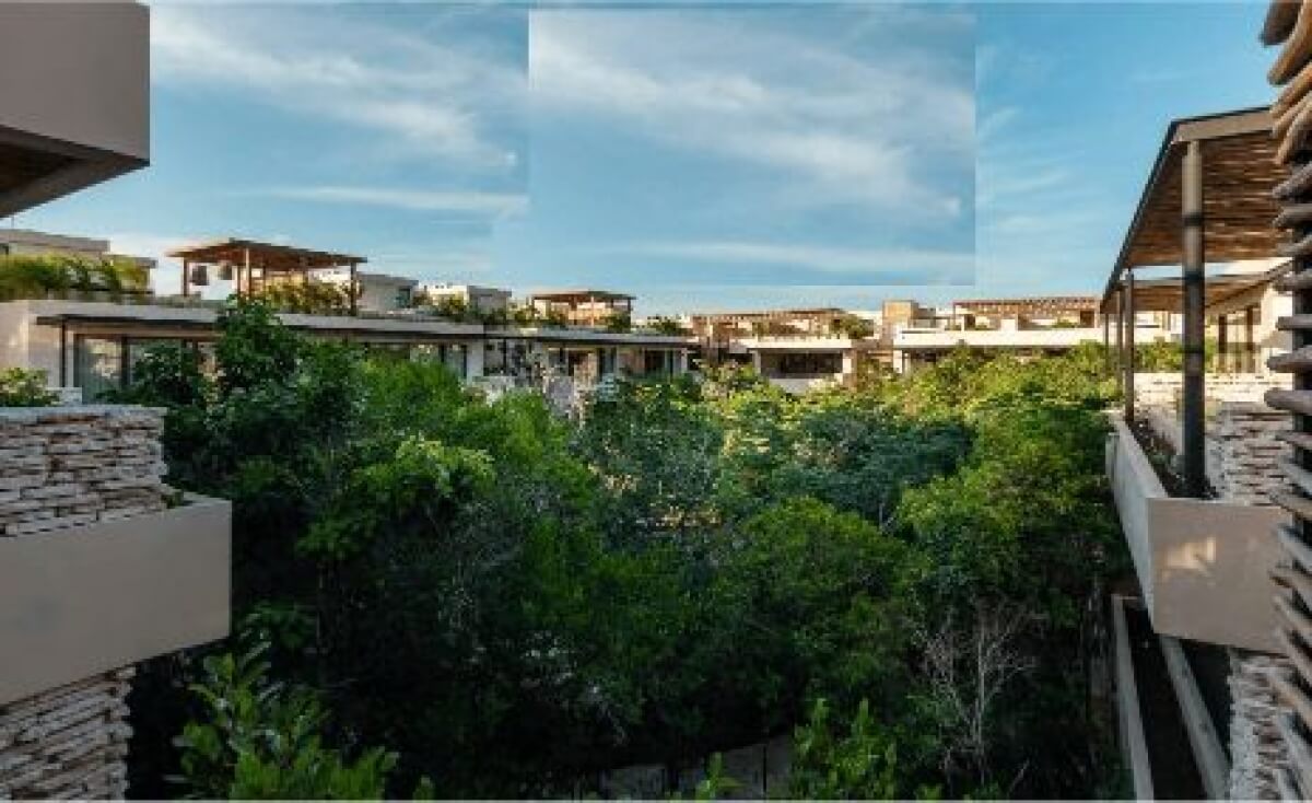 Penthouse with private pool, common oceanview rooftop, for sale, Region 8, Tulum.