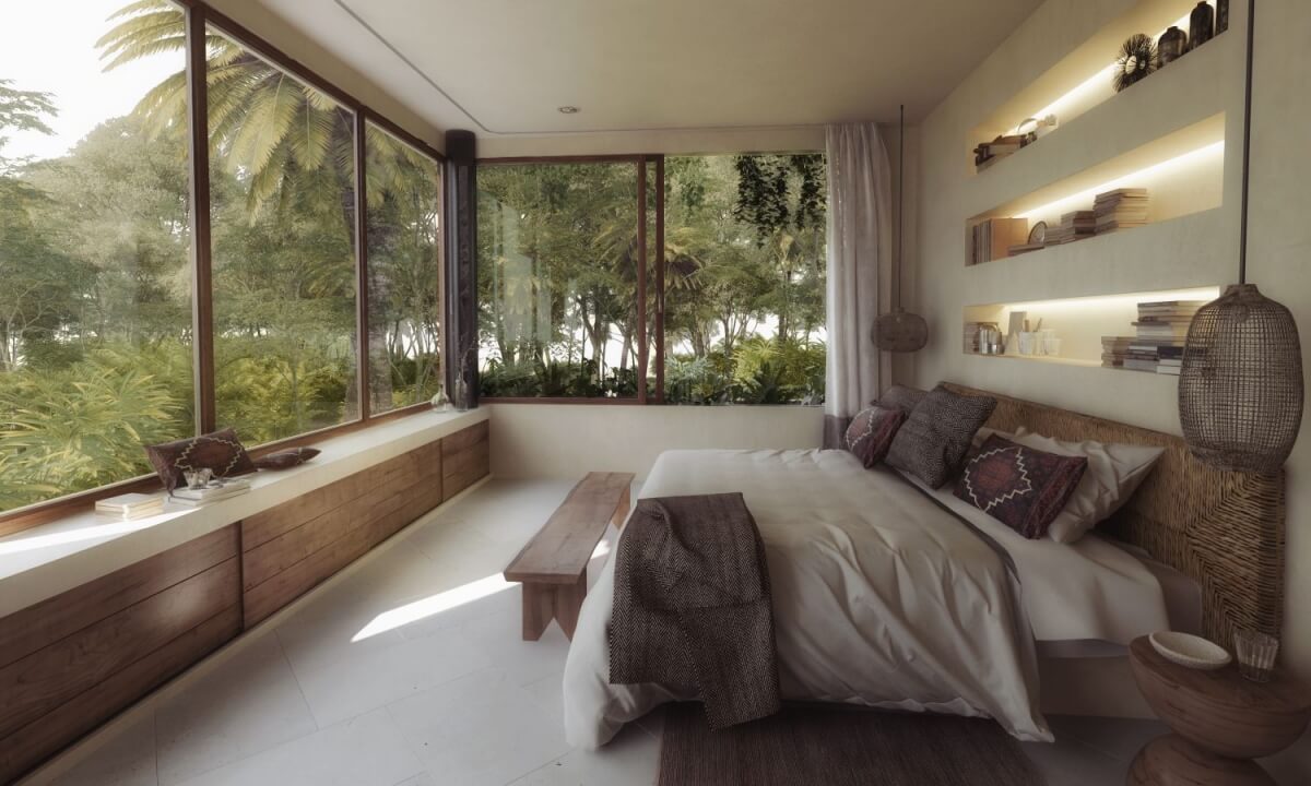 Penthouse with private pool, common oceanview rooftop, for sale, Region 8, Tulum.