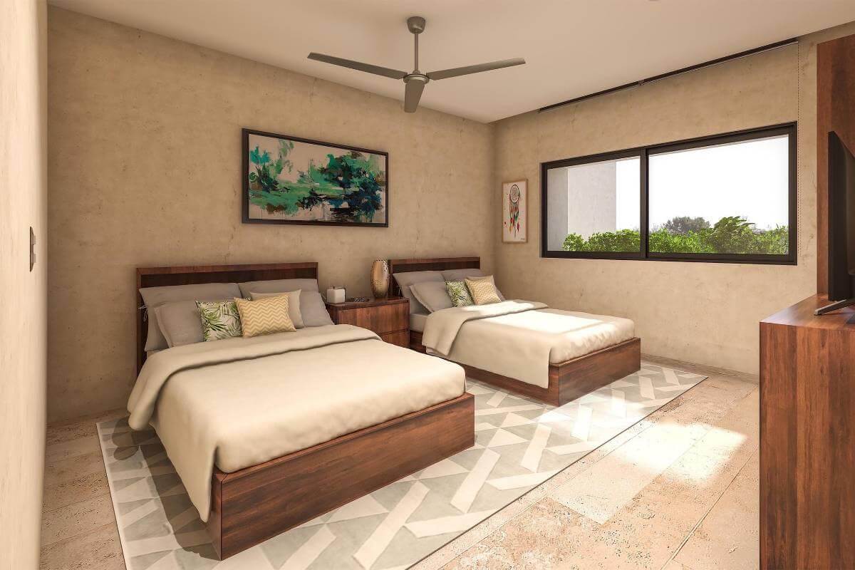 Condo with garden, pool, spa, stargazing, yoga, coworking, gym in gated community with outstanding amenities, pre-construction for sale Tulu