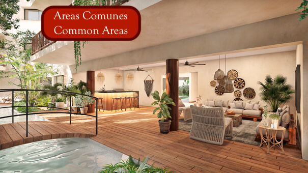 Condo with garden, pool, spa, stargazing, yoga, coworking, gym in gated community with outstanding amenities, pre-construction for sale Tulu