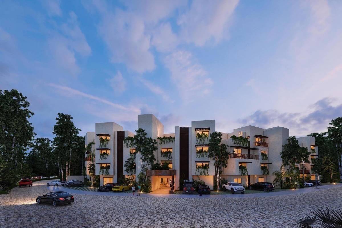 Furnished penthouse with private rooftop for sale, Aldea Zama, Tulum