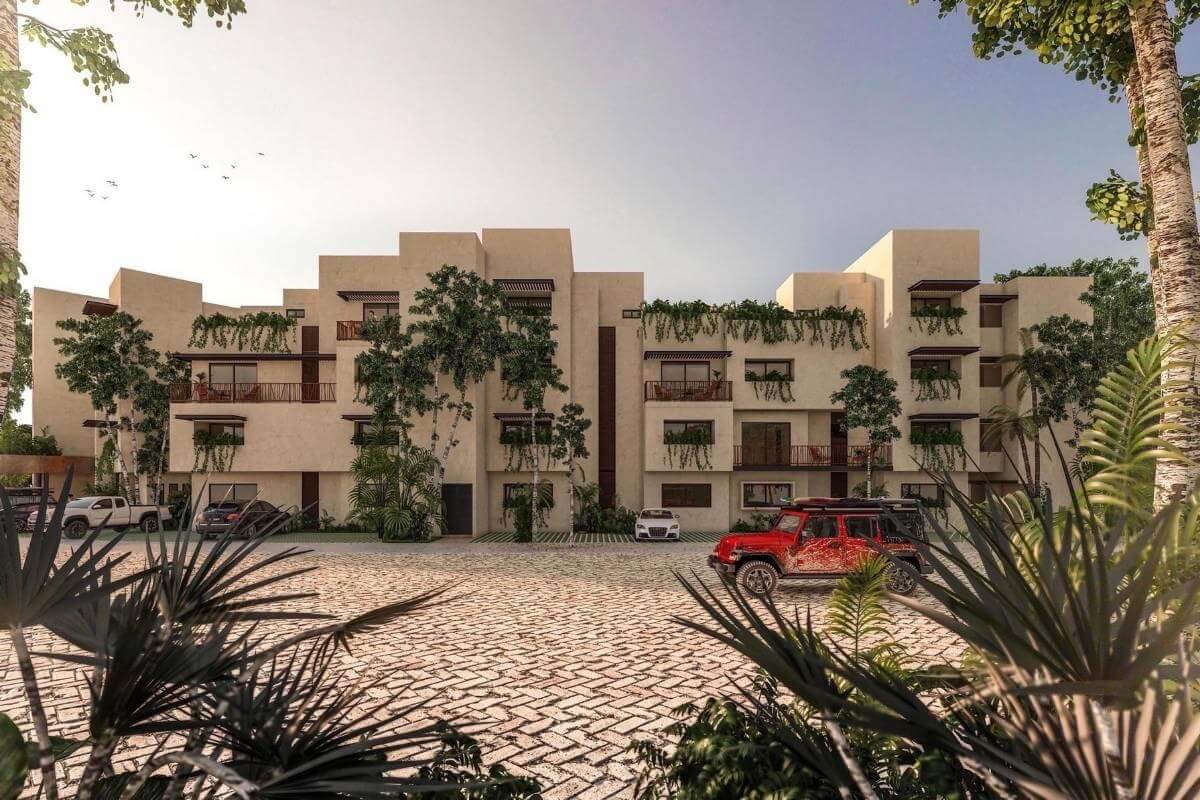 Furnished penthouse with private rooftop for sale, Aldea Zama, Tulum