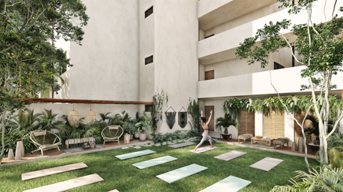 Furnished penthouse with private rooftop for sale, Aldea Zama, Tulum