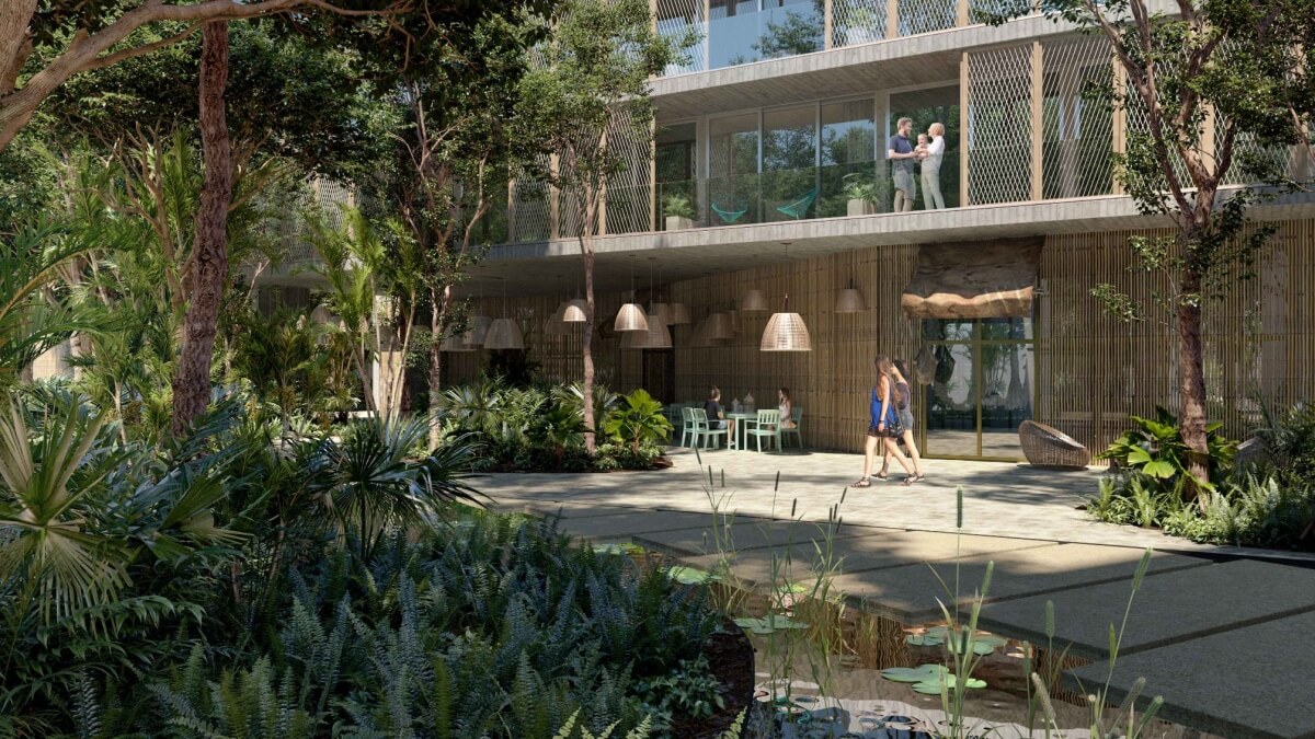 Condominium in boutique building in Aldea Zama Tulum