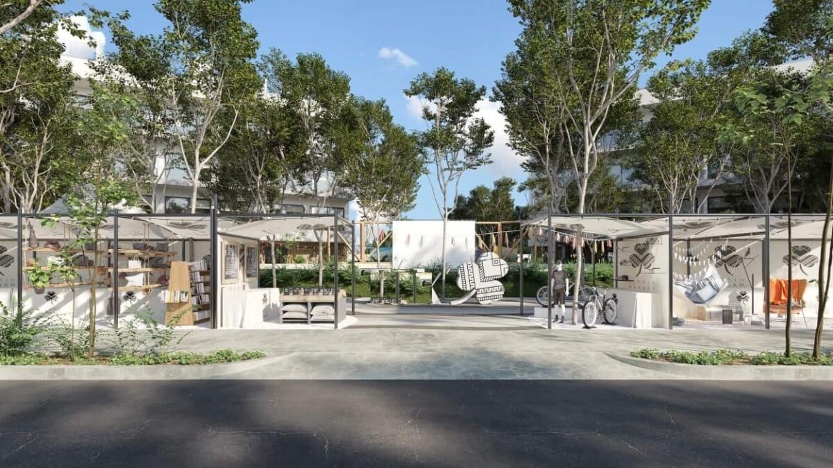 Condominium in boutique building in Aldea Zama Tulum