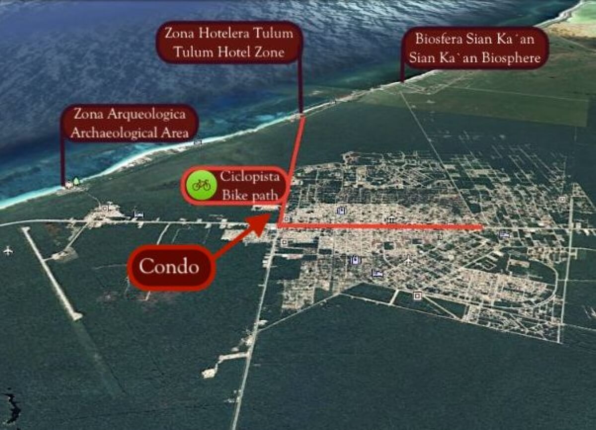 Condominium in boutique building in Aldea Zama Tulum