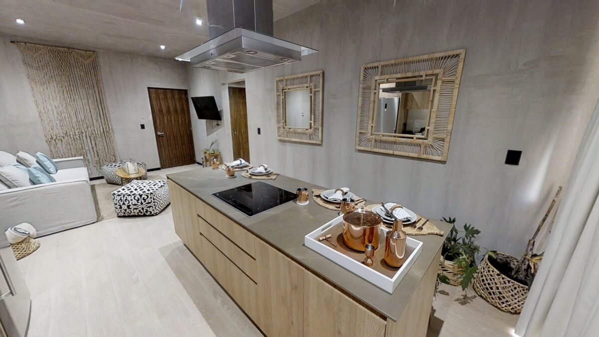 Penthouse with exclusive pool for adults on the rooftop, family pool on the ground floor, gym, co-working, spa, in pre-construction for sale