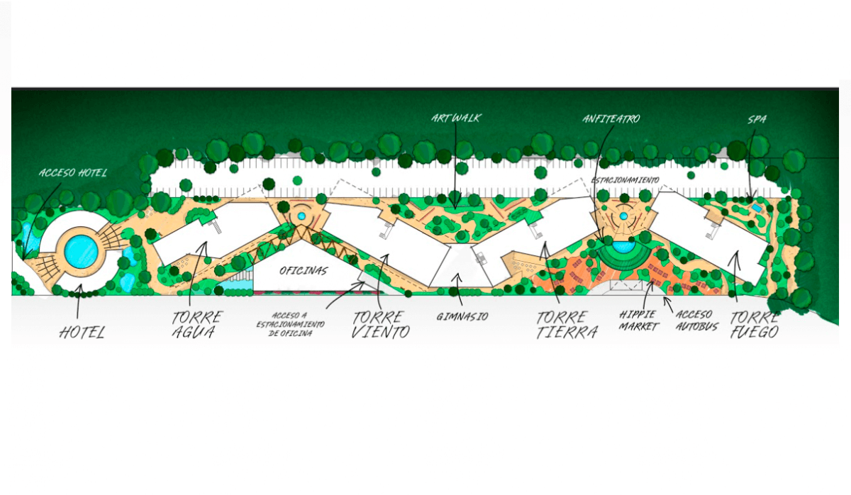 Eco-friendly penthouse, pool with multiple outdoor areas, green views, bicycle path to the beach and Hotel Zone, on Avenida Coba, for sale