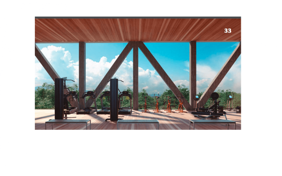 Eco-friendly penthouse, pool with multiple outdoor areas, green views, bicycle path to the beach and Hotel Zone, on Avenida Coba, for sale