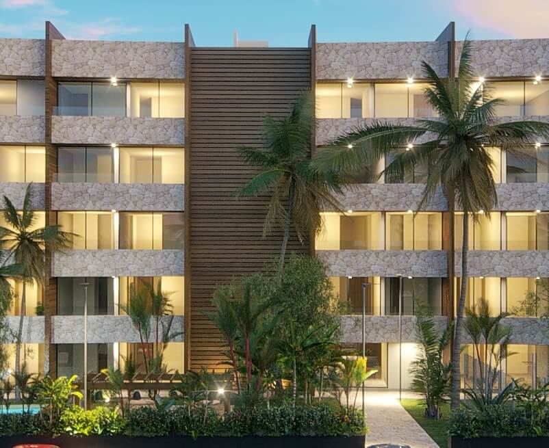 Condo oceanview from rooftop pool