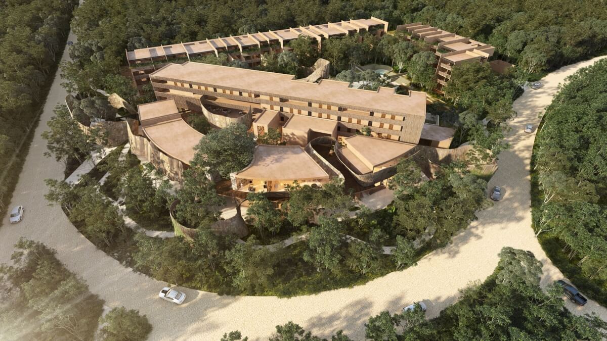 Downtown Condos with pool in Tulum