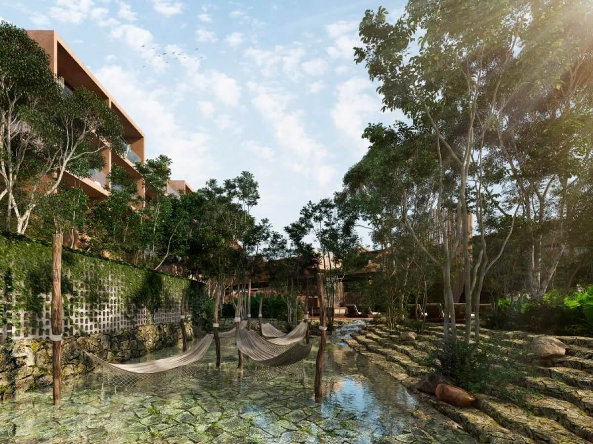 Downtown Condos with pool in Tulum
