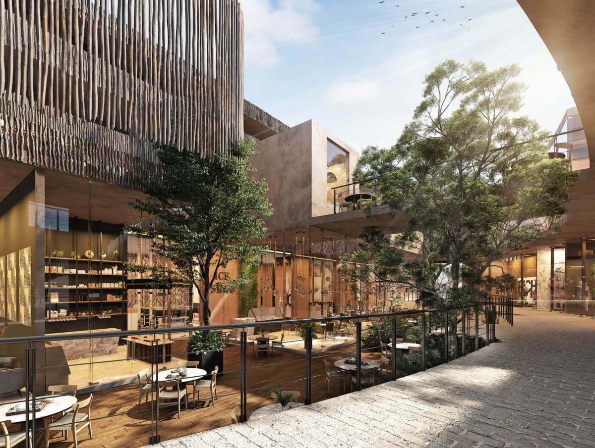 Departamento en planta baja con alberca privada, acabados de lujo en Aldea Zama Tulum, venta.