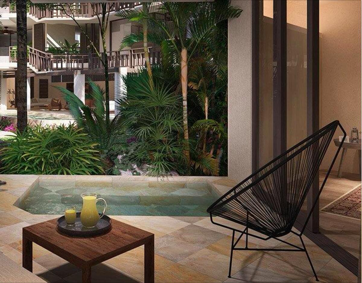 Condo for Sale with Private Pool, Lock-Off System, Downtown Tulum