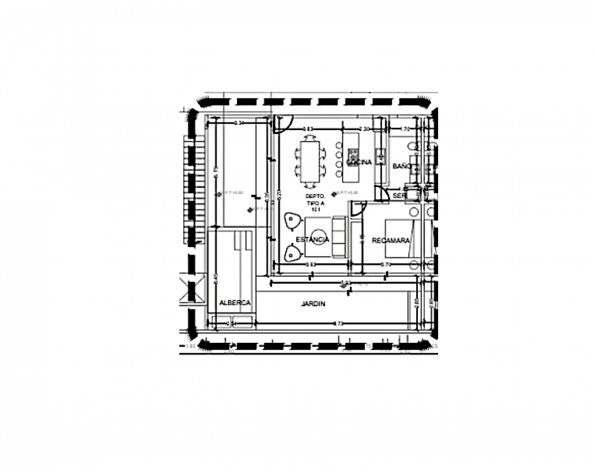 Spacious apartment with private pool and amenities for sale in Aldea Zam&aacute;.