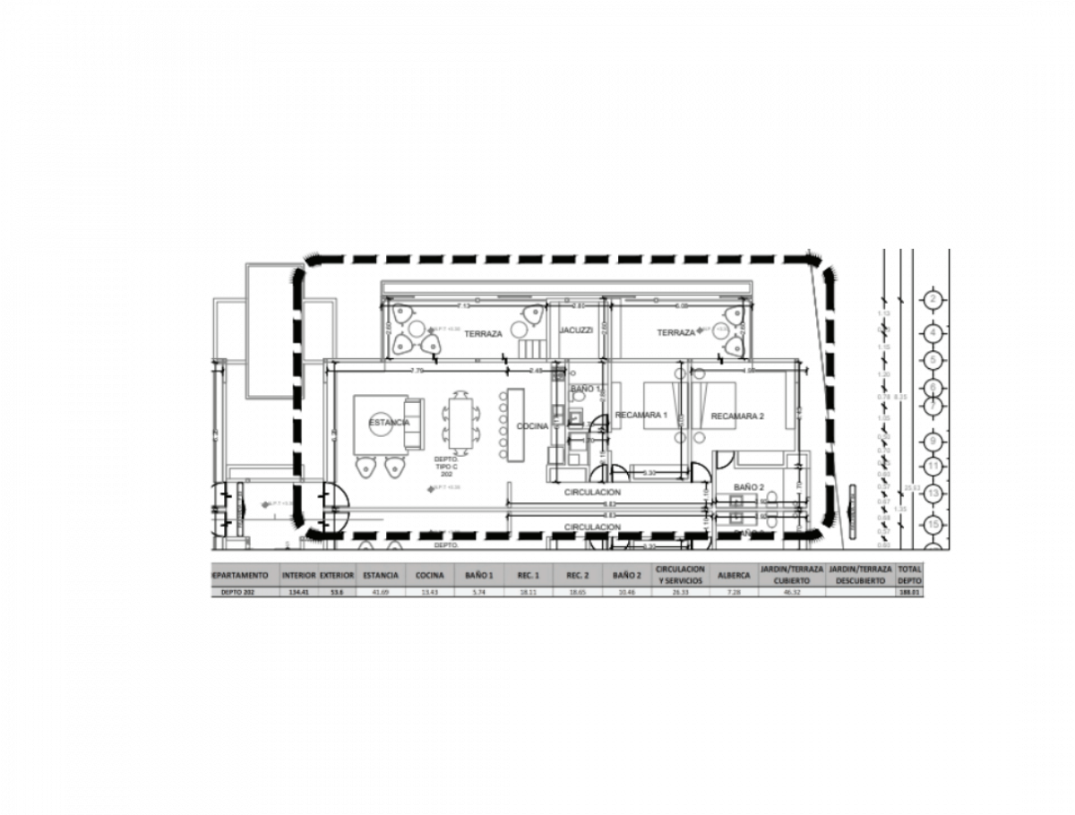 Condo with private pool surrounded by green areas in Tulum