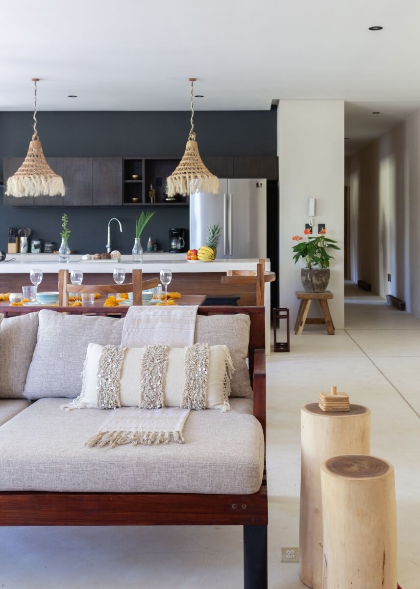 Condo with private pool surrounded by green areas in Tulum