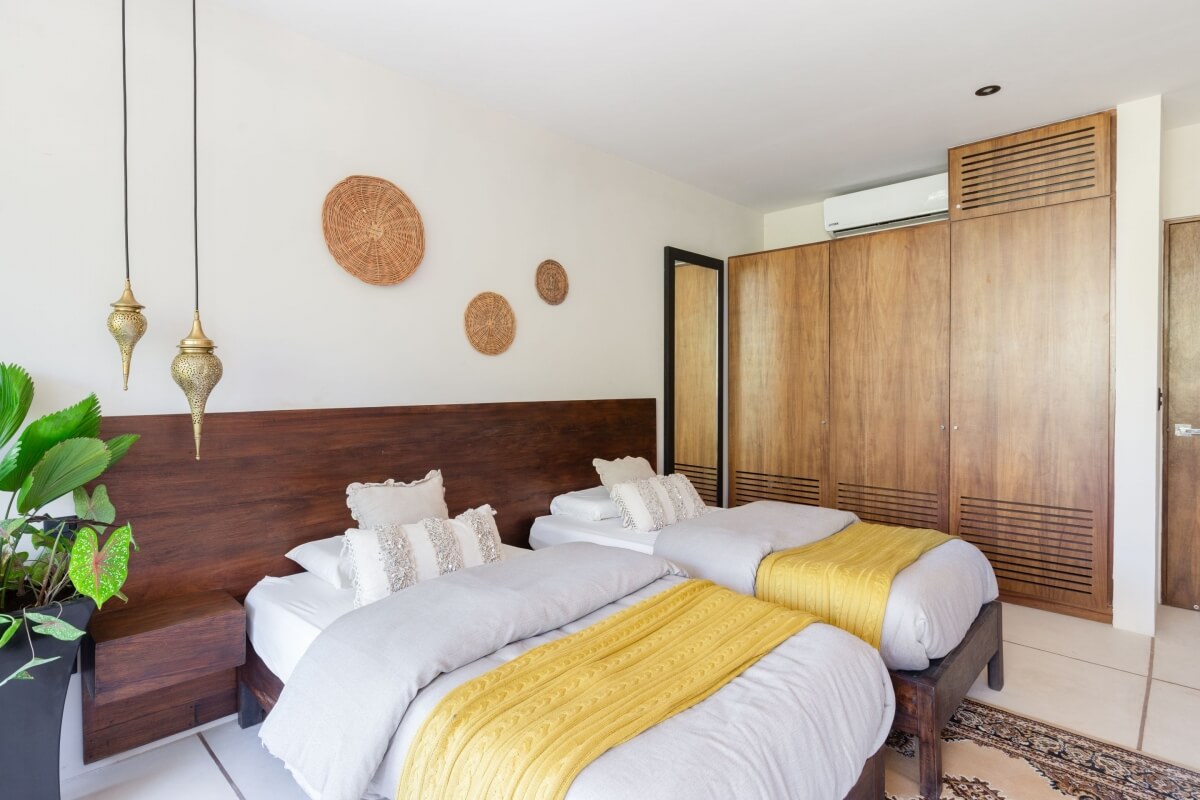 Condo with private pool surrounded by green areas in Tulum