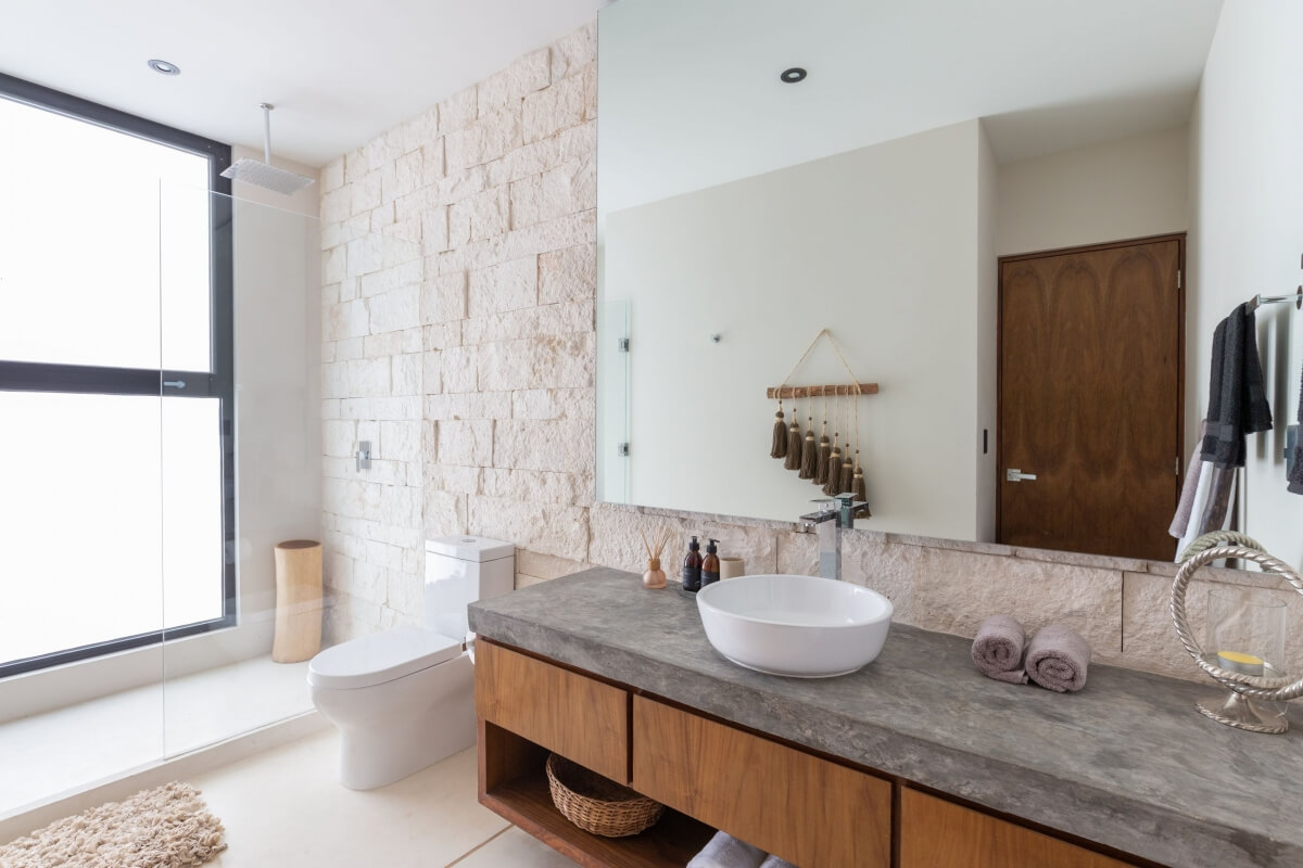 Condo with private pool surrounded by green areas in Tulum