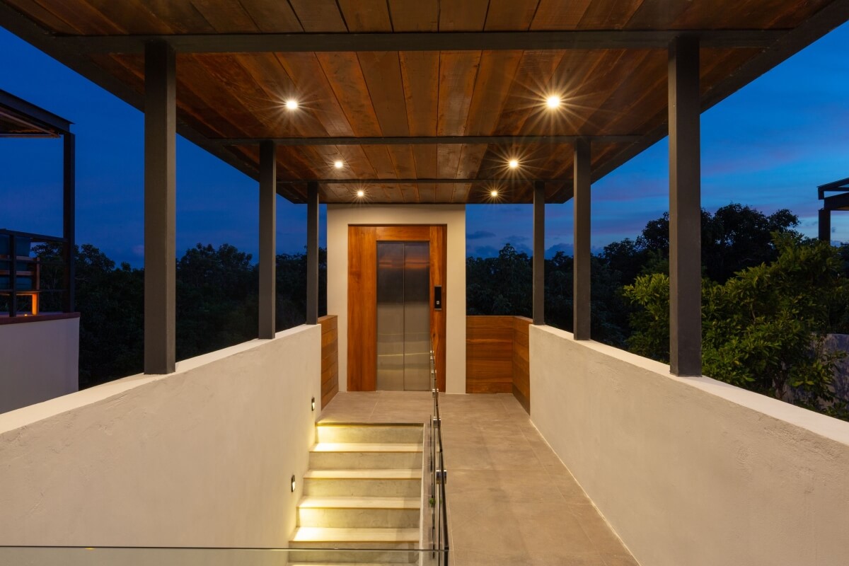 Condo with private pool surrounded by green areas in Tulum