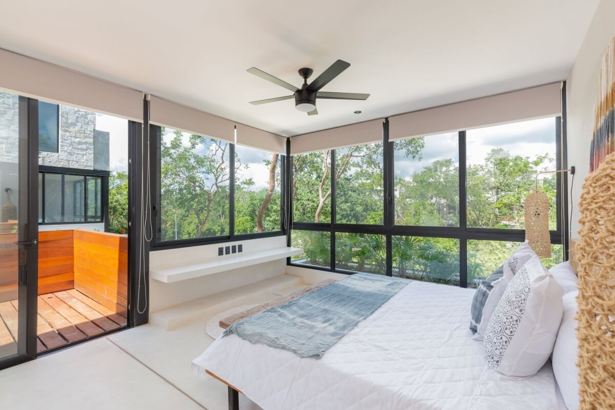 Penthouse with private pool, avant garde design unique development inspired by art for sale in Tulum.