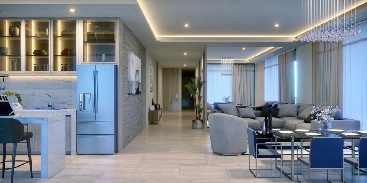 Beachfront condo for sale in pre-construction, Puerto Morelos.