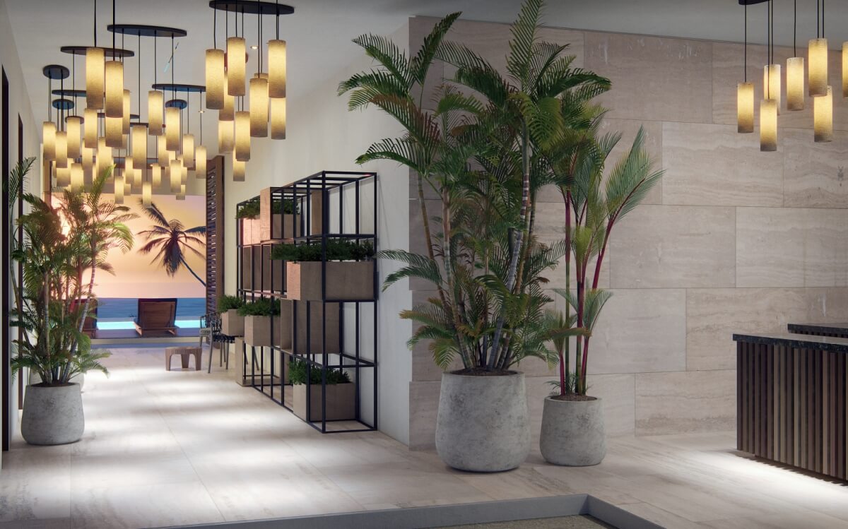 Condominio con alberca privada, en venta, Frente al mar, Puerto Morelos.