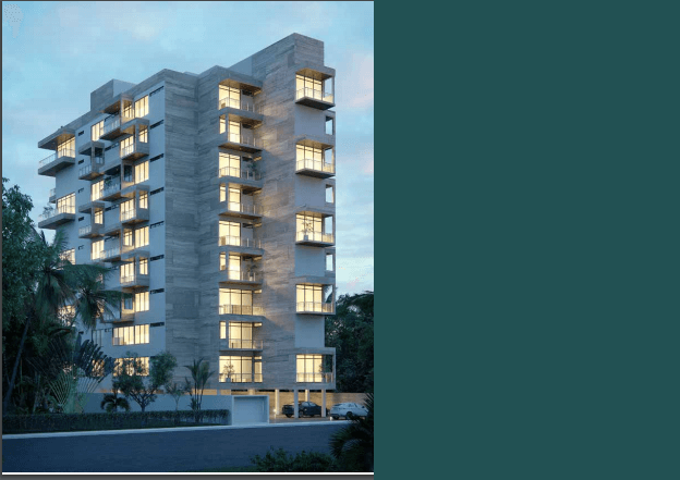 Condominio con alberca privada, en venta, Frente al mar, Puerto Morelos.