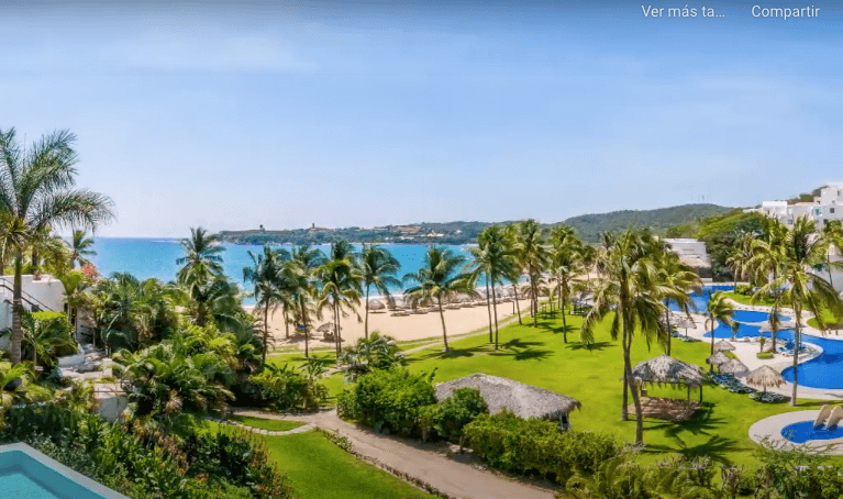 Villa with pool, ocean view, eco-friendly, furnished, for sale Huatulco.