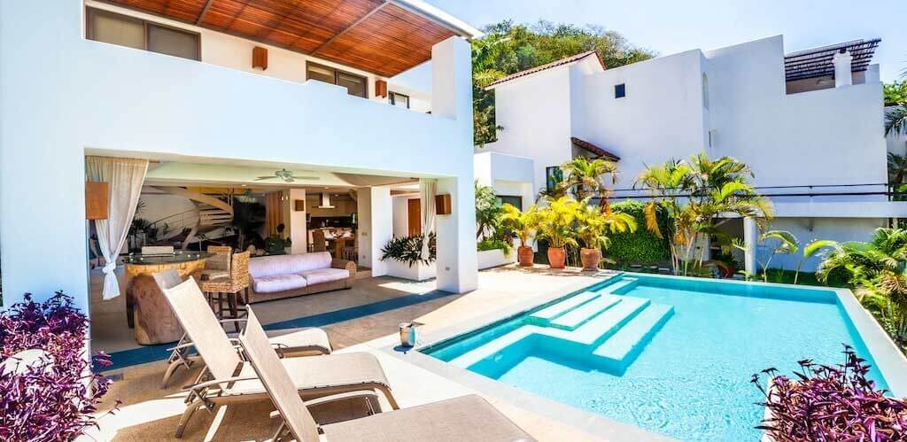 Villa with pool, ocean view, eco-friendly, furnished, for sale Huatulco.
