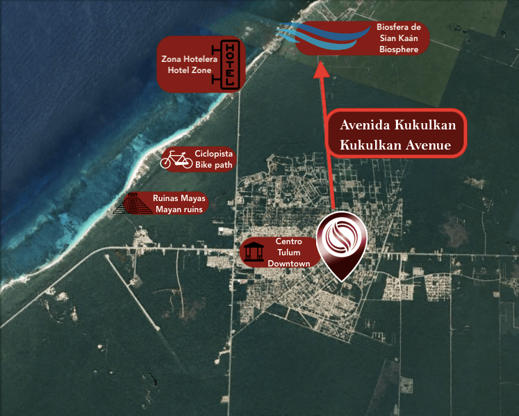 Land in a residential development with a pool, spa, and mini cinema for sale in Region 11, Tulum.