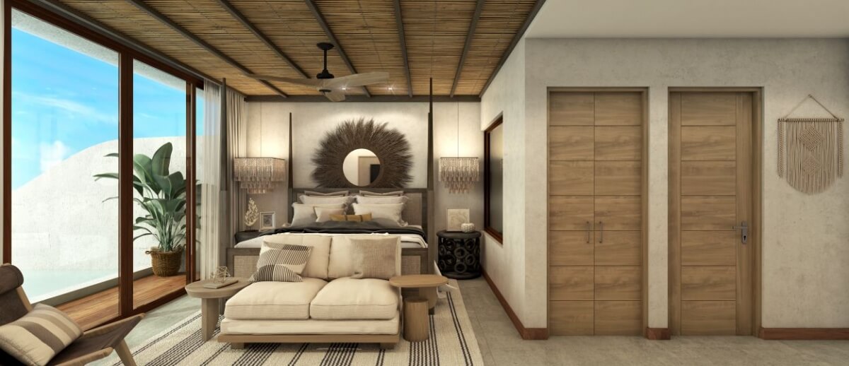 Condo with access to the beach, pool, pool bar, grills, for sale Tulum