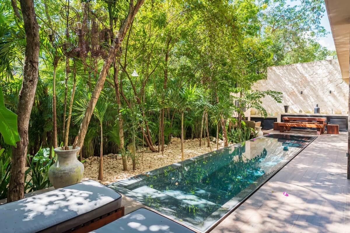 Condo with private terrace in every bedroom, beach club, for sale, Tankah Tulum