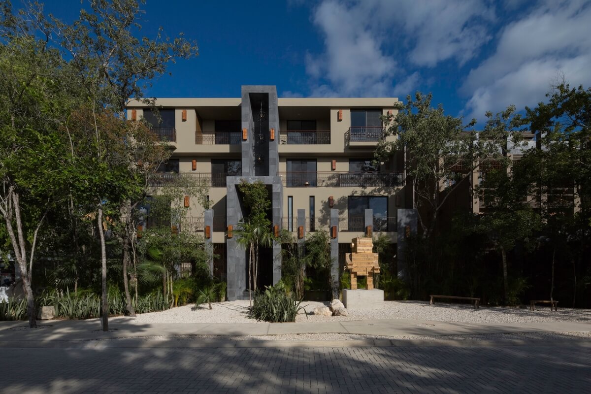 Condo with private terrace in every bedroom, beach club, for sale, Tankah Tulum