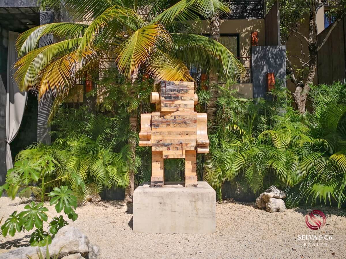 Condo with private terrace in every bedroom, beach club, for sale, Tankah Tulum