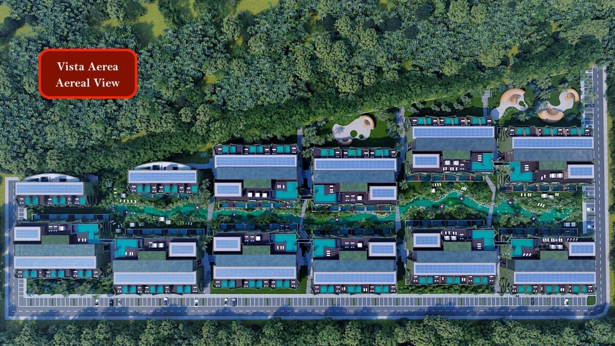 Apartment with common Rooftop and Pool, for Sale, Aldea Zama, Tulum