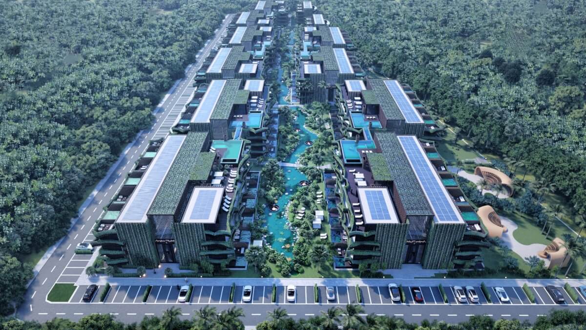 Apartment with common Rooftop and Pool, for Sale, Aldea Zama, Tulum