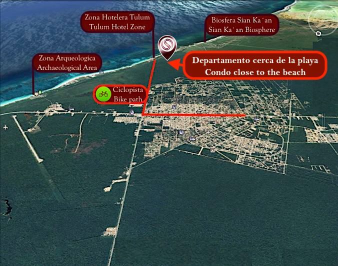 Apartment with common Rooftop and Pool, for Sale, Aldea Zama, Tulum