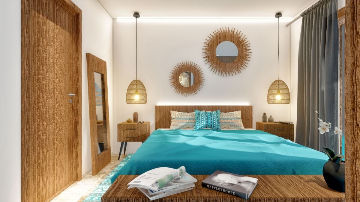 Departamento con terraza y alberca, en venta, la veleta, Tulum