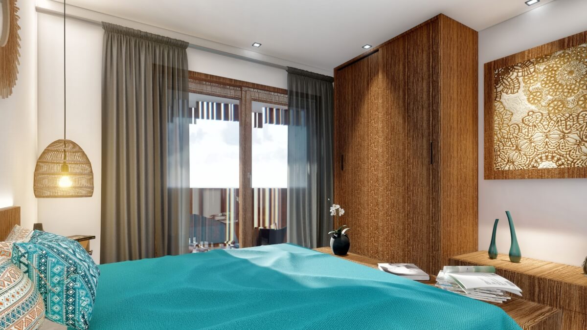 Departamento con terraza y alberca, en venta, la veleta, Tulum